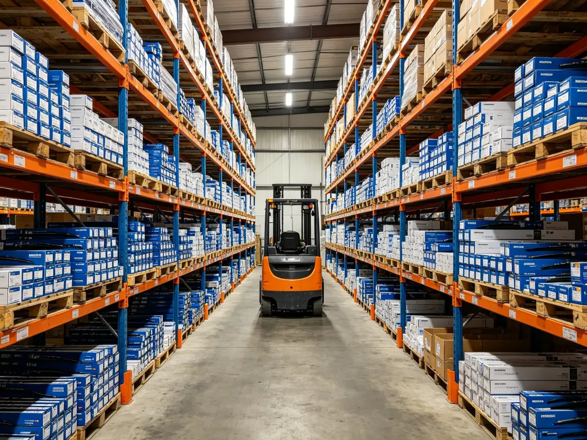 Auto parts warehouse and distribution center